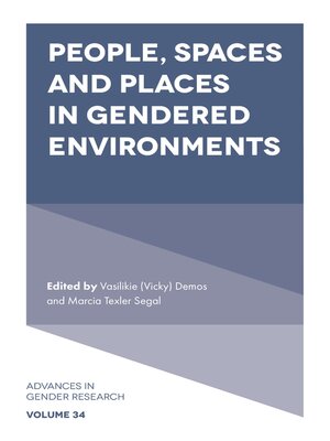 cover image of People, Spaces and Places in Gendered Environments